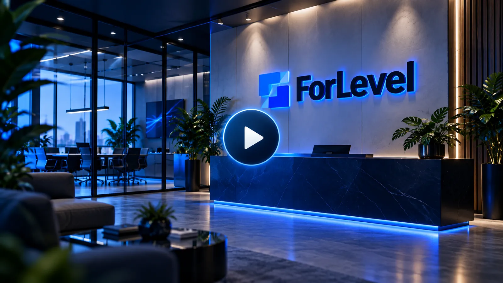 Recepção do escritório ForLevel